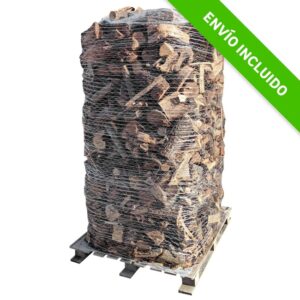 Paleta drewna opałowego LEÑAS OLIVER 2 m³ – dąb i dąb ostrolistny, Hiszpania