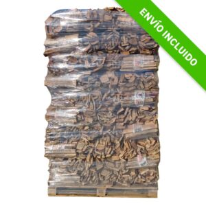 Paleta drewna sosnowego LEÑAS OLIVER 750 kg – opał do kominka i pieca