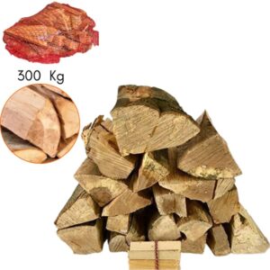 Worek drewna opałowego 300 kg buk – do kominków i pieców ZIK