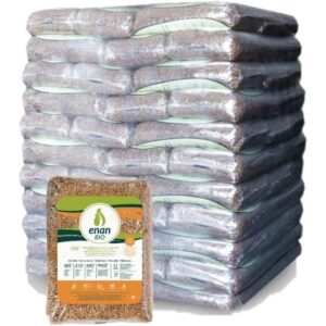 Pellet drzewny ENAN Bio – paleta 70 worków po 15 kg (1050 kg)