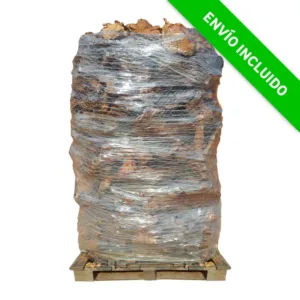 Paleta drewna z oliwki LEÑAS OLIVER 2 m³ – suche drewno do kominka i pieca