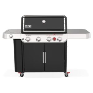 Grill gazowy WEBER Genesis E-435 Black – 4 palniki, wysoka wydajność
