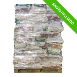 Paleta drewna z oliwki LEÑAS OLIVER 840 kg – opał do kominka i pieca